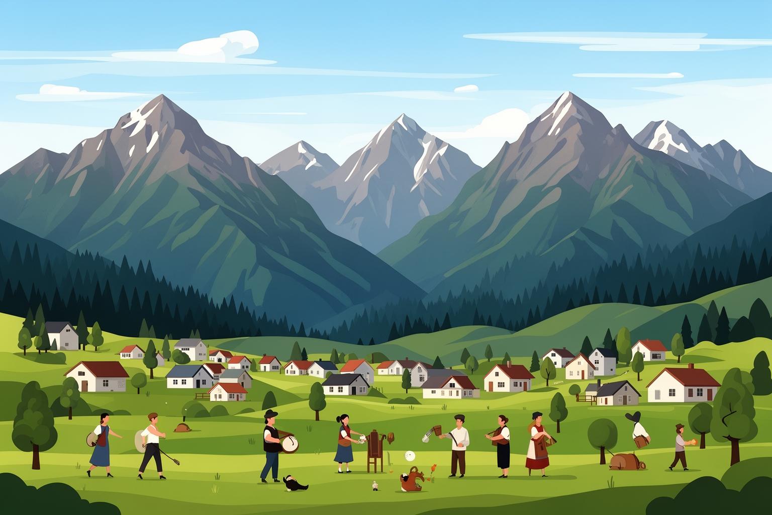 kaukasas-parbatamalar-chayaya-gramya-jiboner-chhanda