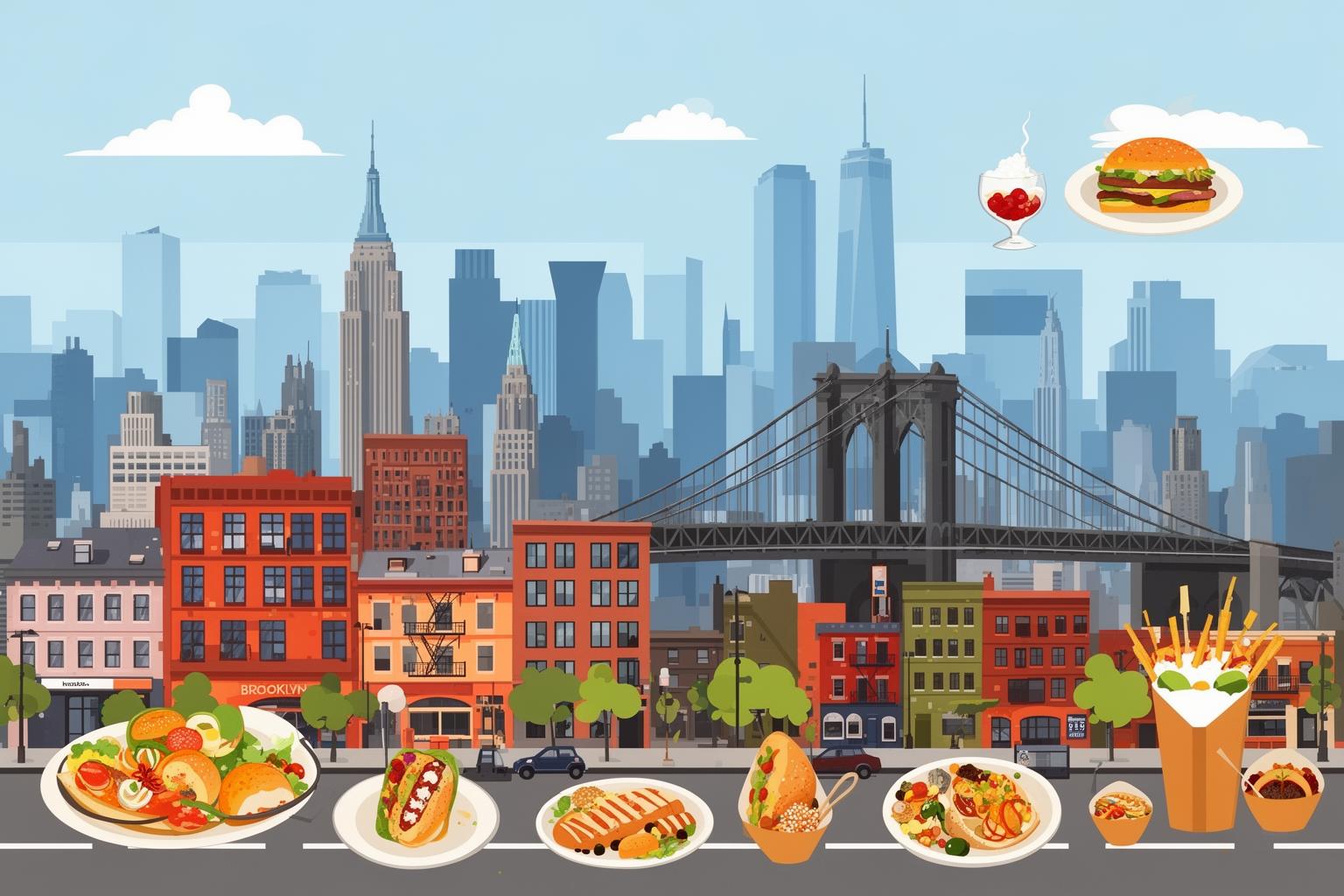 new-york-er-randhonshaili-bishwo-shongskritir-shad-e-plate