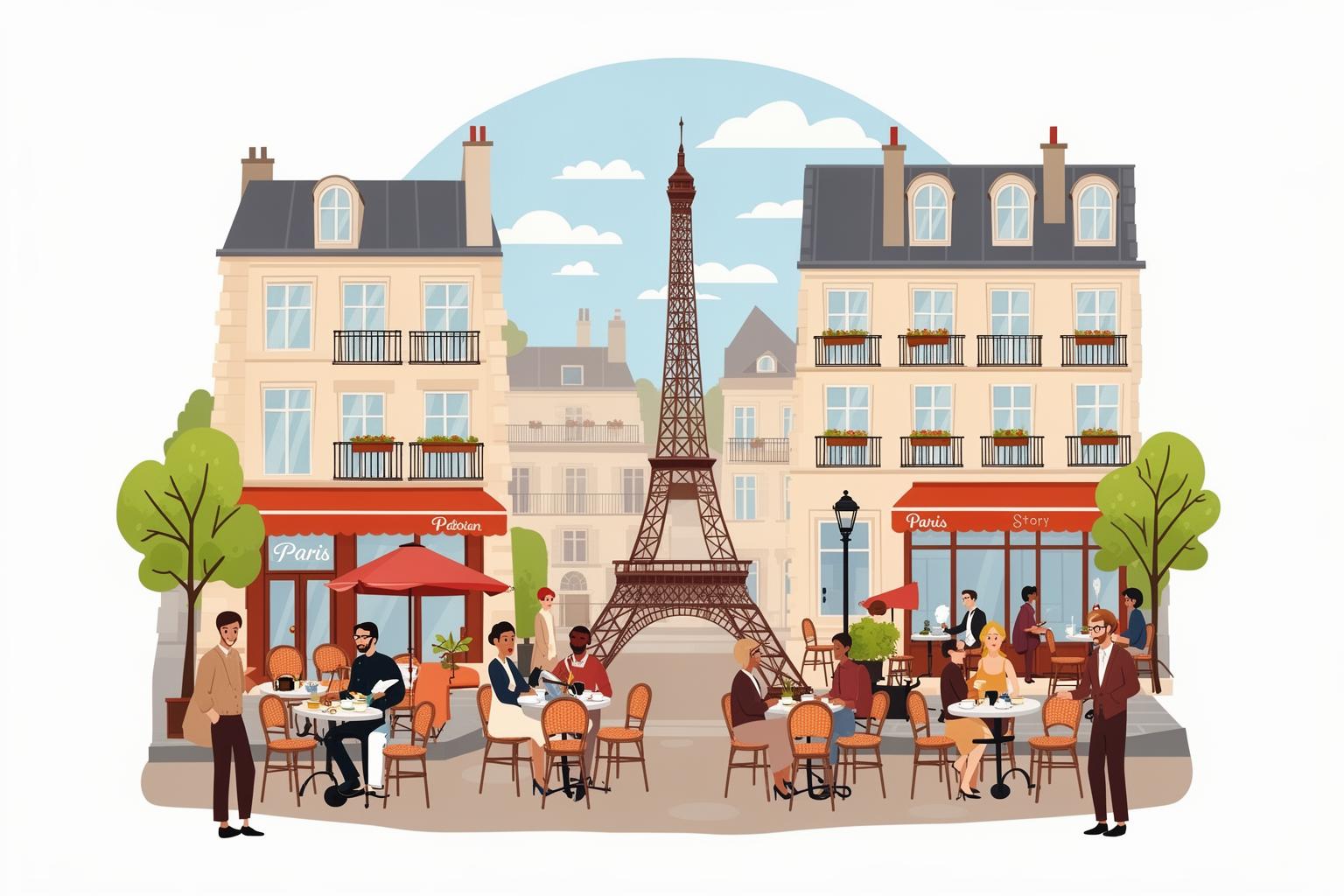 parisian-sakaler-subas-kafe-ebong-krosar-golpo